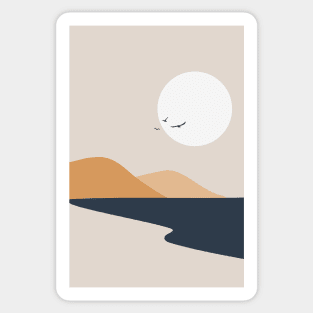 Minimalist Landscape Sticker